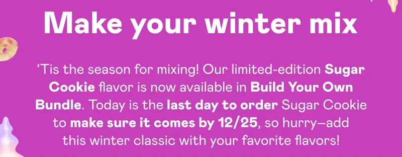 Make your winter mix