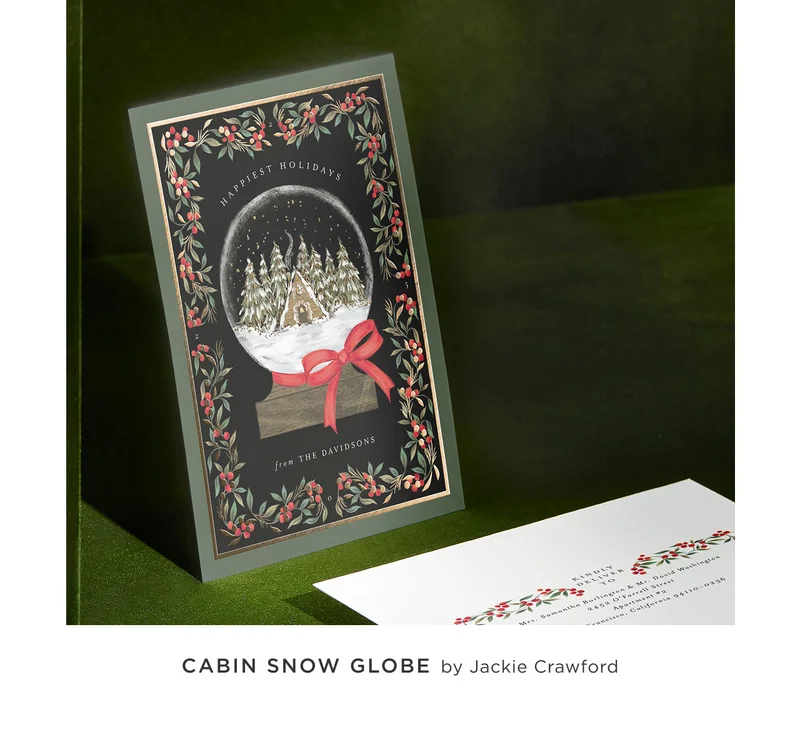 Cabin Snow Globe