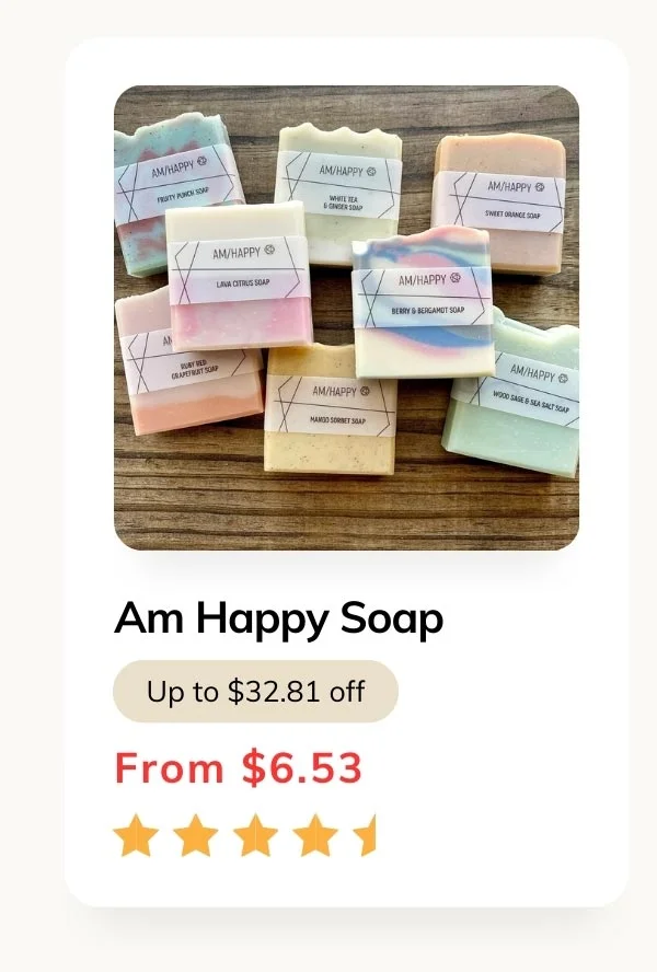 Am Happy Soap Monthly Subscription Box
