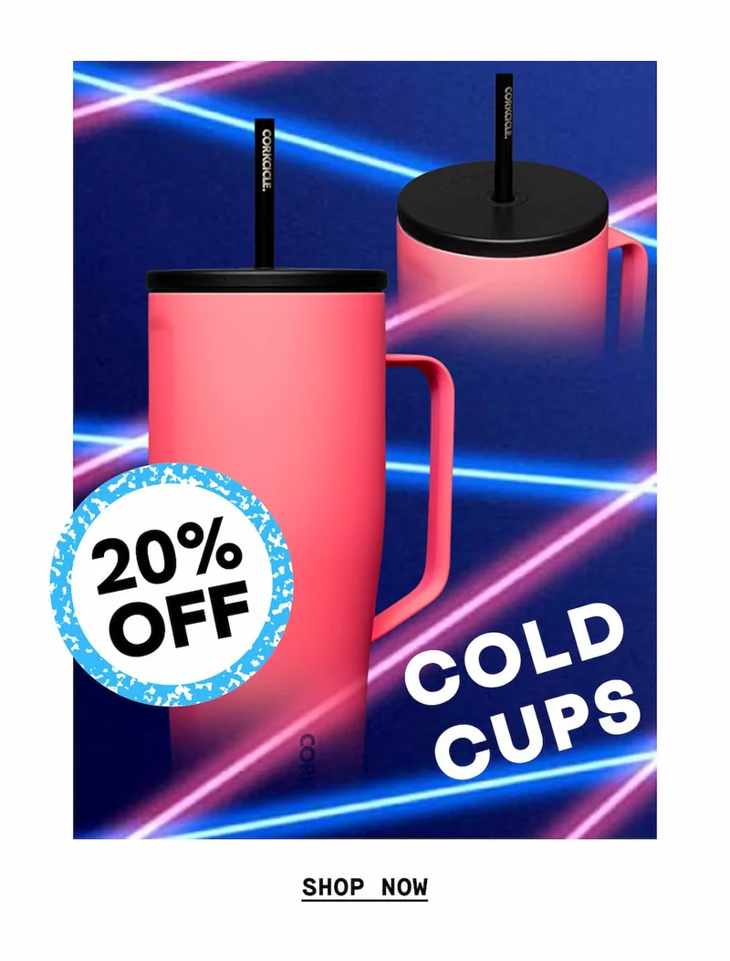 20% Off Cold Cups & Cold Cup XLs