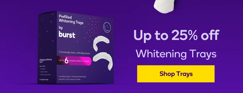 Up to 25% off Whitening Trays