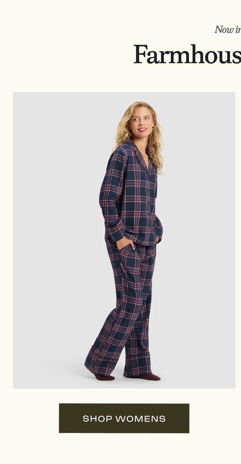 Shop Women's Farmhouse PJs Shop Women's Farmhouse PJs