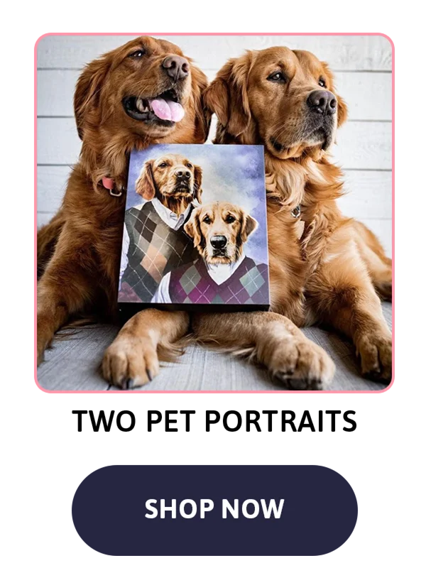 Shop Two Pet Portraits