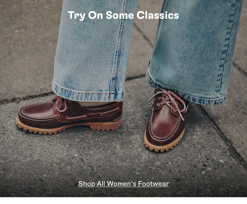 Try On Some Classics. Shop All Women's Footwear.