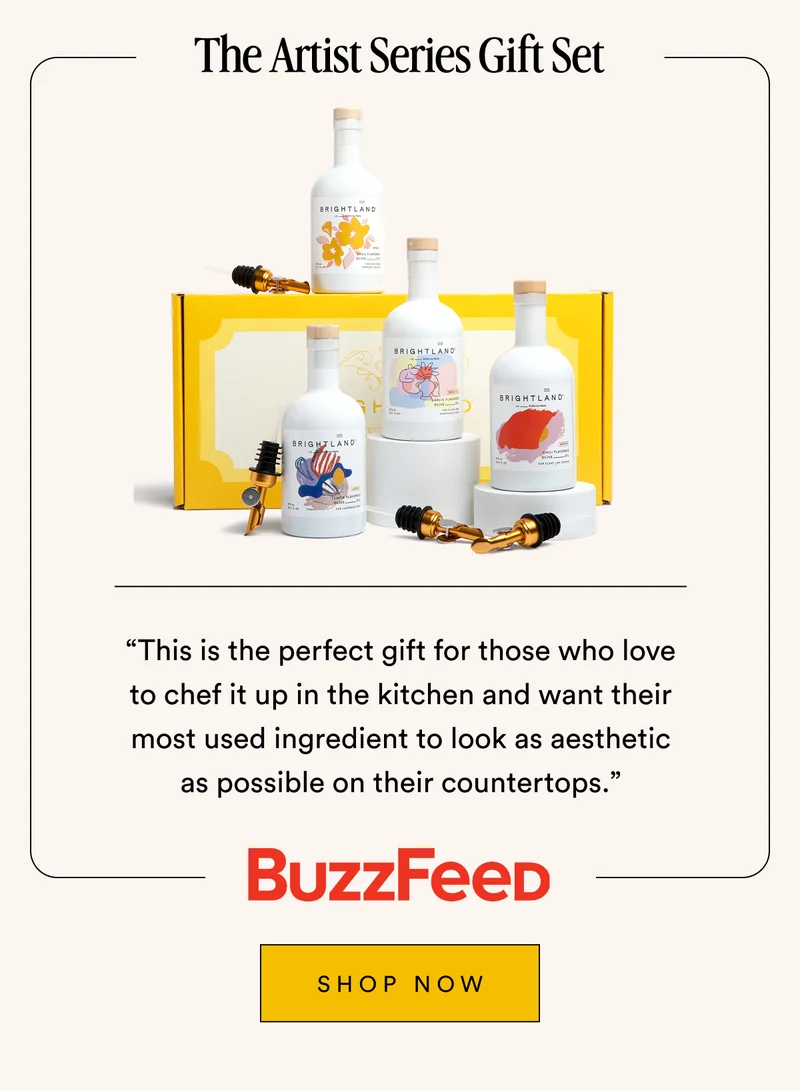 The Artist Series Gift Set “This is the perfect gift for those who love to chef it up in the kitchen and want their most used ingredient to look as aesthetic as possible on their countertops.” SHOP NOW