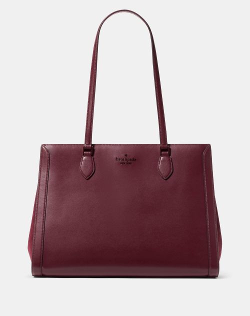 Madison Suede Large Laptop Tote
