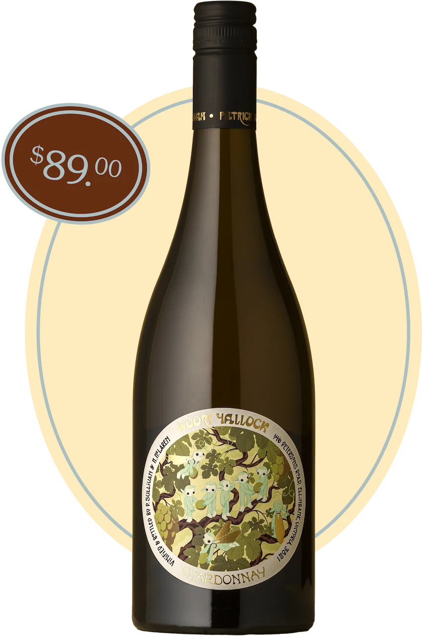 Bottle shot of Woori Yallock Chardonnay