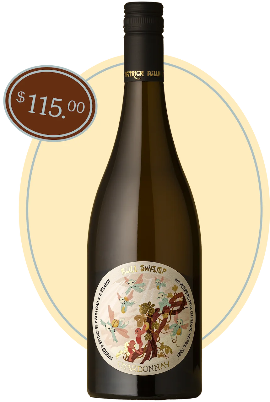 Bottle shot of Bull Swamp Chardonnay