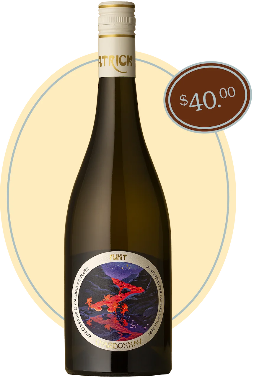 Bottle shot of Flint Chardonnay