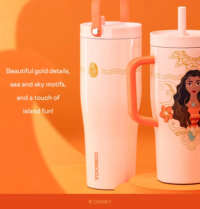 NEW Moana Leakproof Cruiser & Go Cup XL!