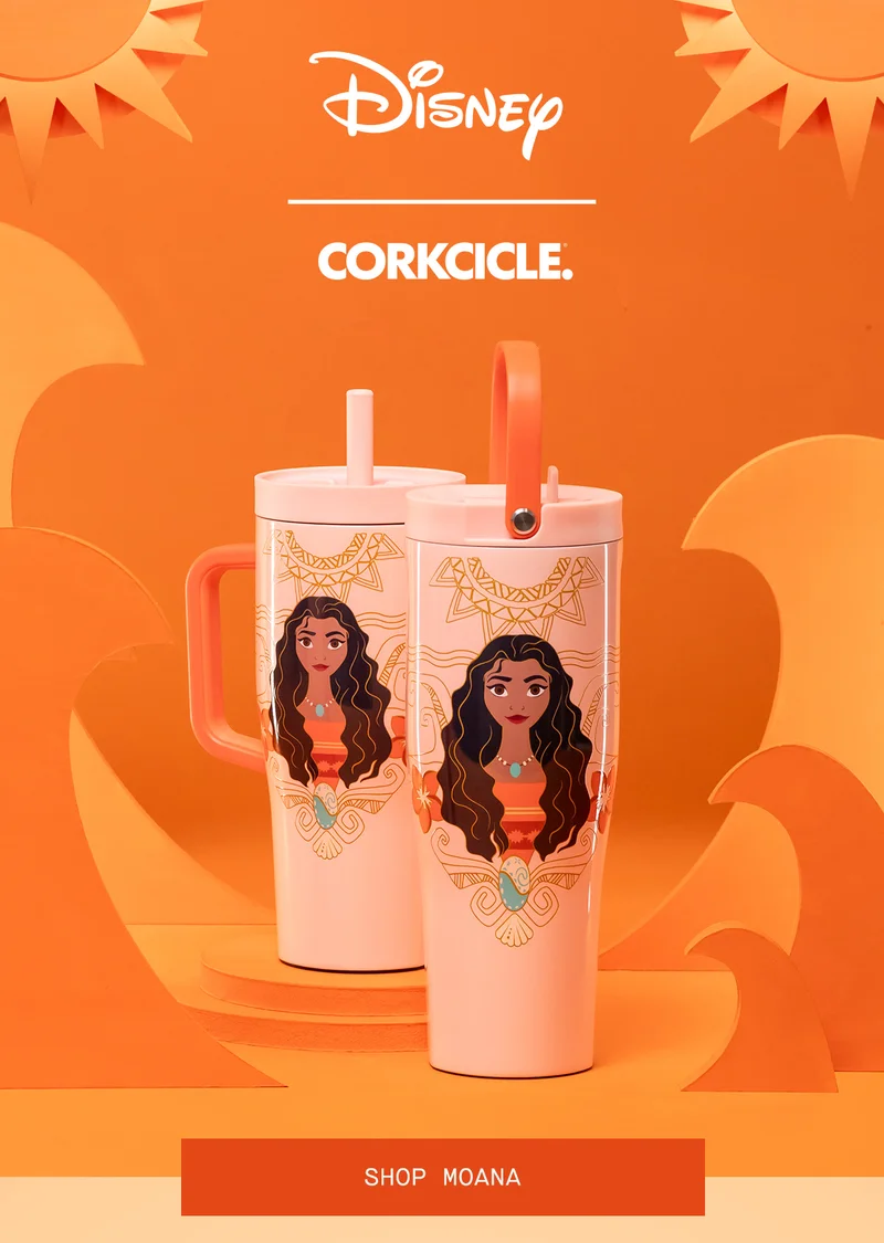 NEW Moana Leakproof Cruiser & Go Cup XL!