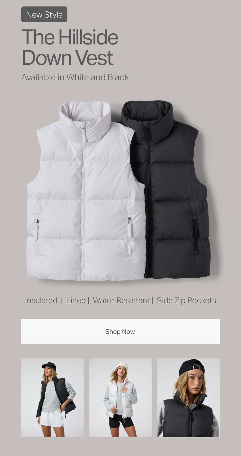 The Hillside Down Vest