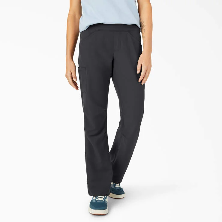 Women's Cooling Relaxed Straight Fit Roll-Up Pants