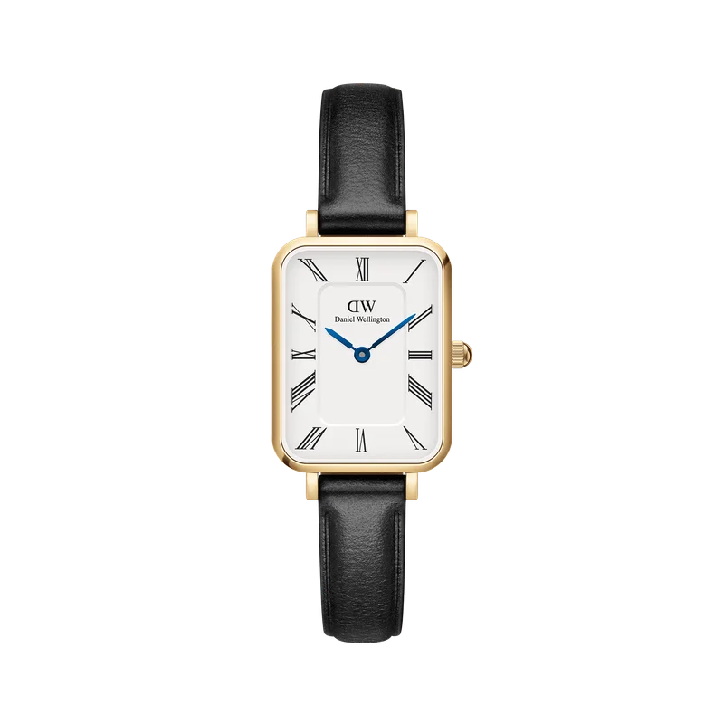 Image of Quadro Roman Numerals Sheffield Gold