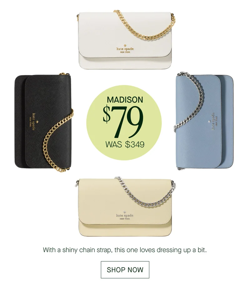 MADISON $79 WAS $349