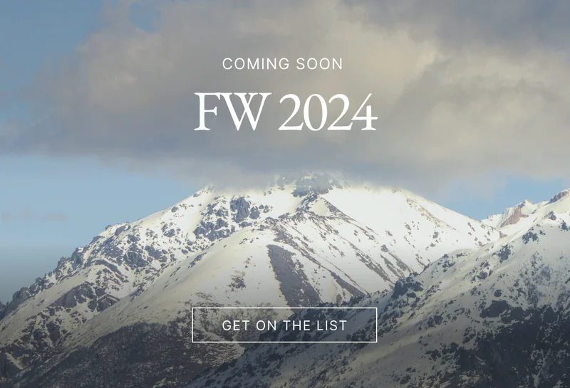 FW 2024 Coming soon