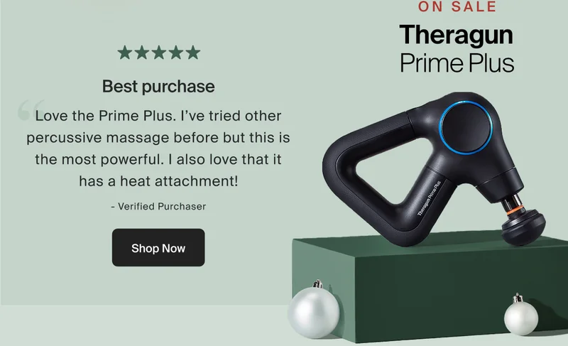 On Sale | Theragun Prime Plus