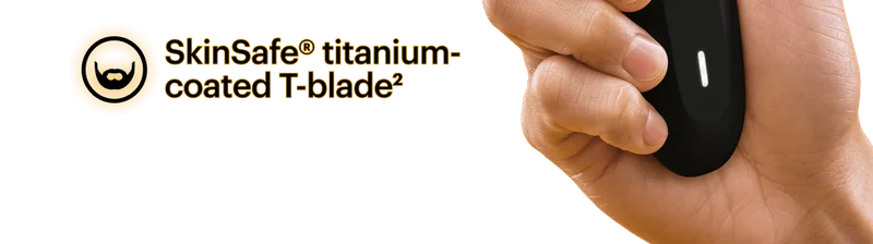 SkinSafe® titanium-coated T-blade²