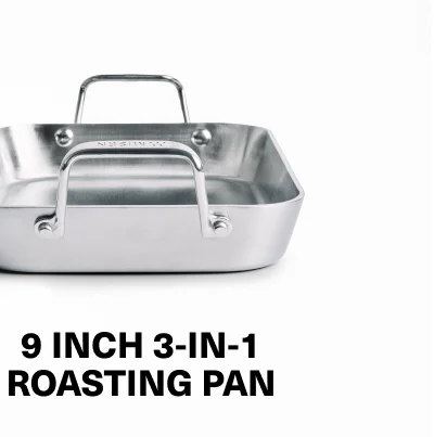 9 Inch 3-in-1 Roasting Pan
