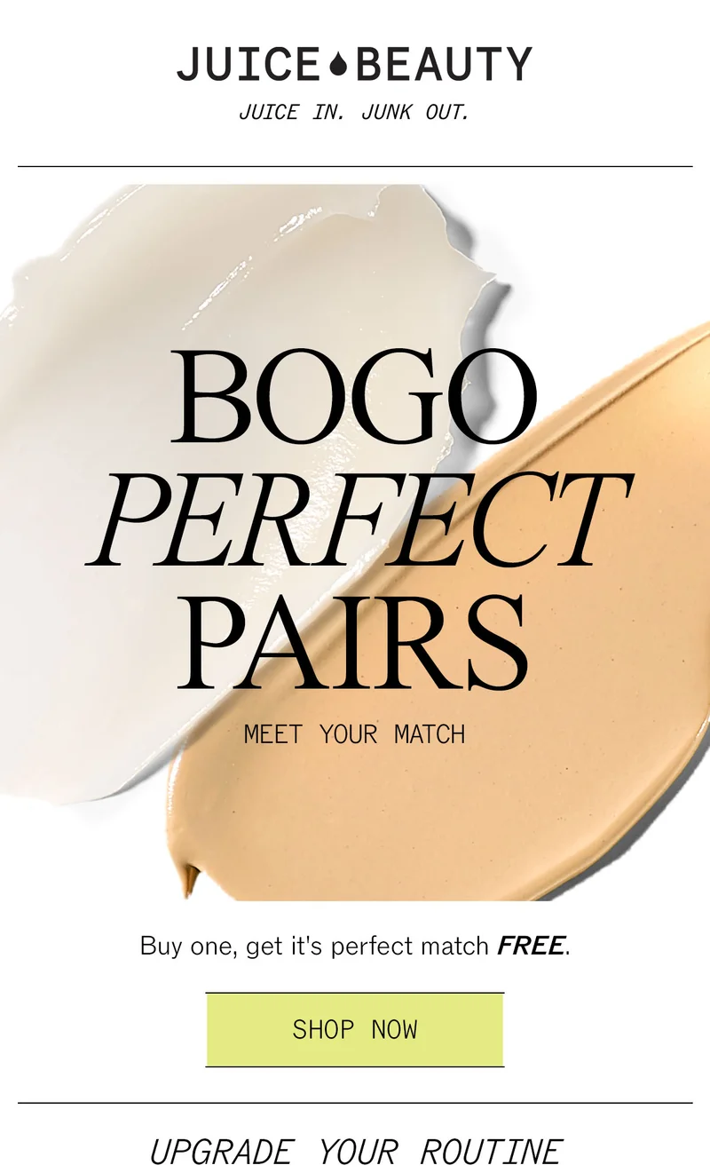 BOGO on Perfect Pairs: Buy One, Get It's Perfect Match Free