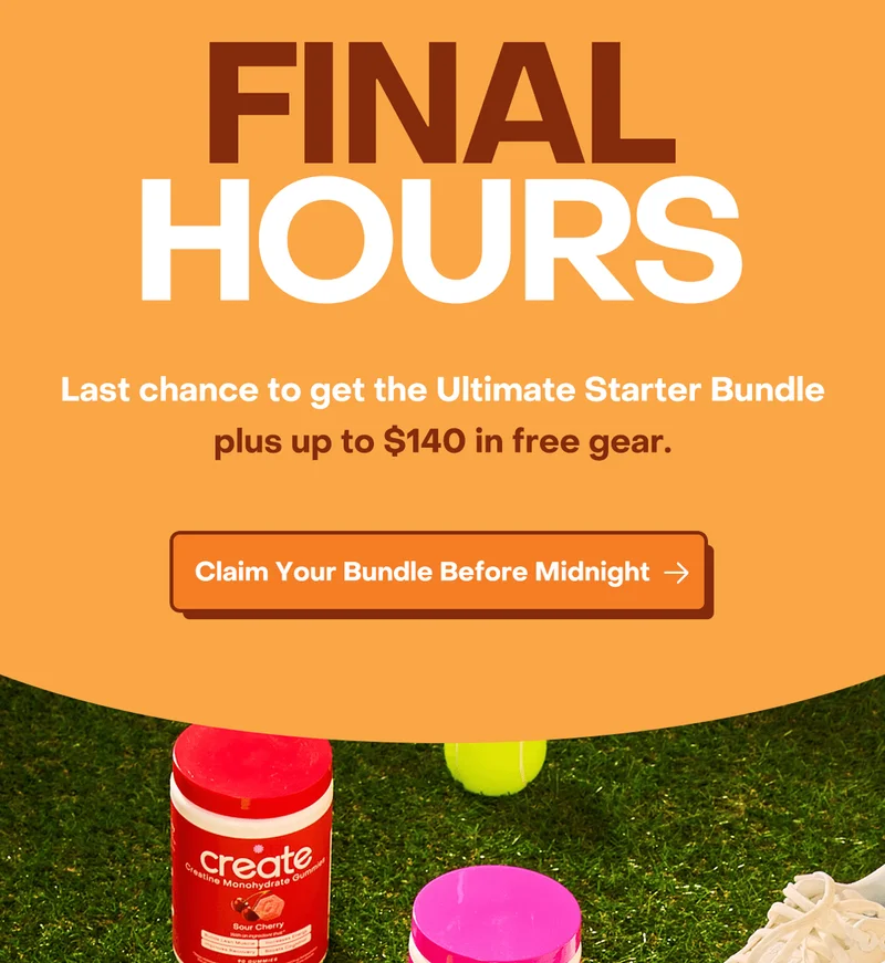Final Hours: Last Chance to get the Ultimate Starter Bundle plus up to $140 in free gear. Claim Your Bundle before Midnight.