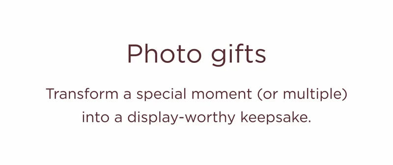 Photo Gifts