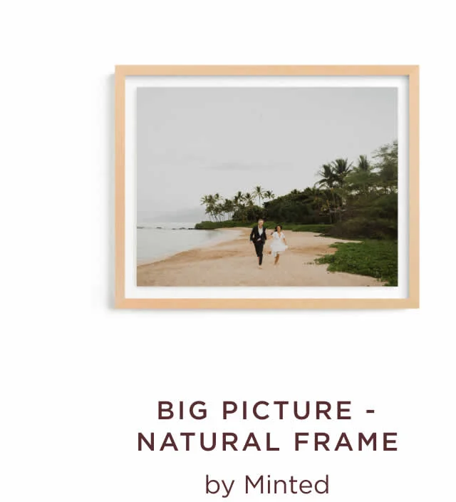 Big Picture - Natural Frame