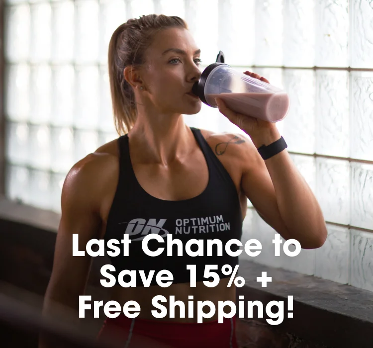 Last Chance to Save 15% + Free Shipping