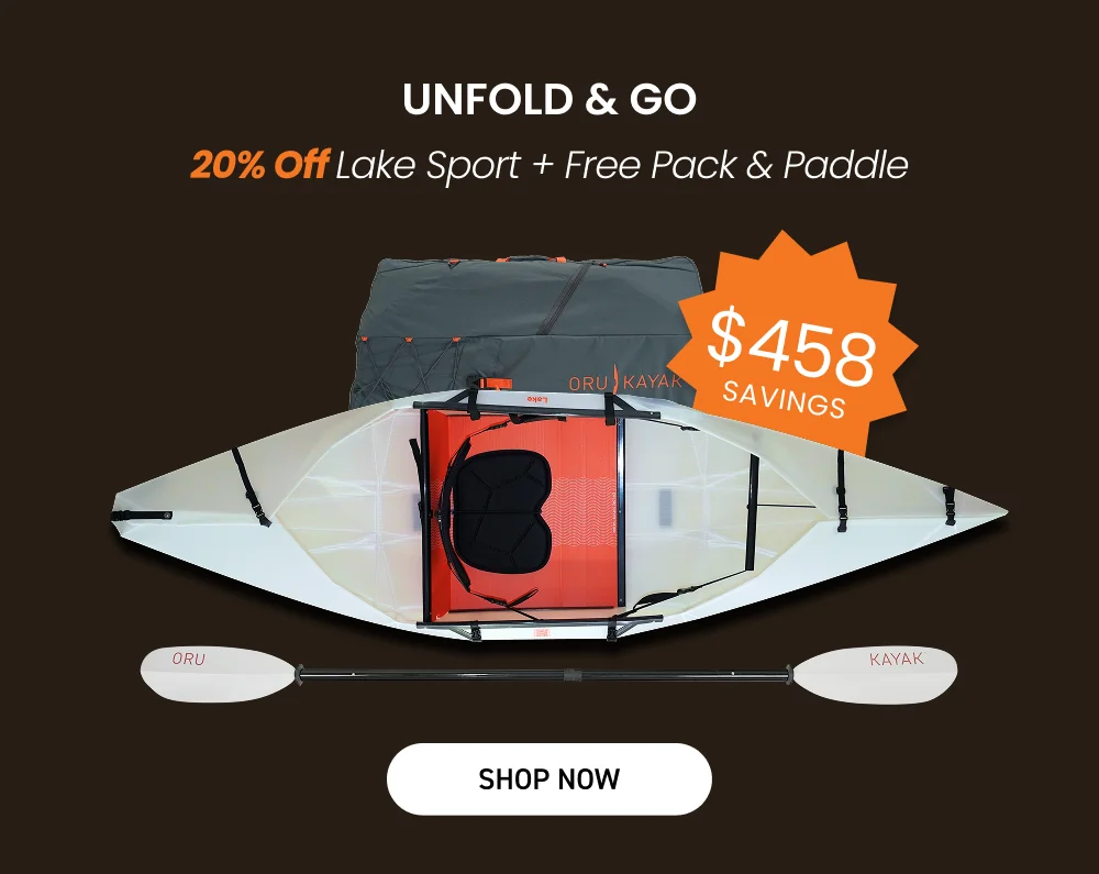 20% off Lake Sport + Free Pack & Paddle 20% off Lake Sport + Free Pack & Paddle