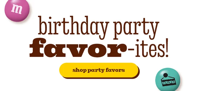 SHOP PARTY FAVORS