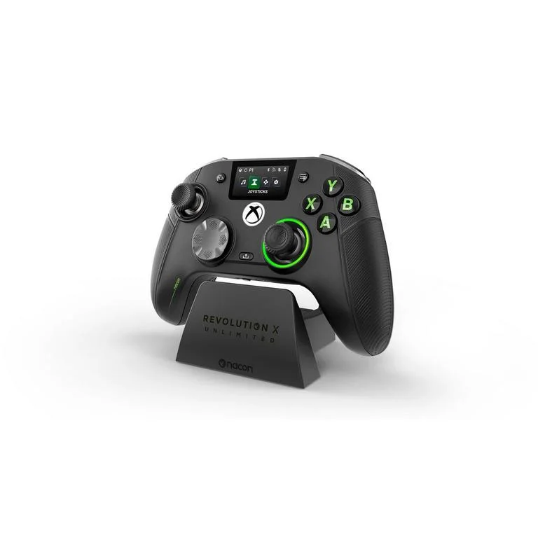 Nacon Revolution X Unlimited High-Performance Wireless Controller WIth Docking Station Designed for Xbox Series X/S - PC - Black