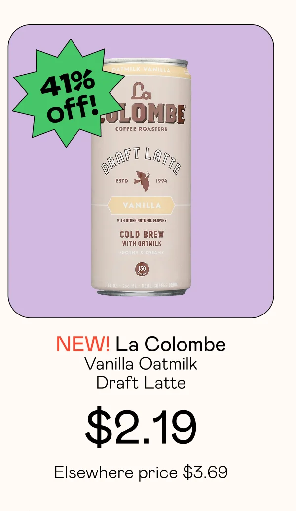 Vanilla Oatmilk Draft Latte