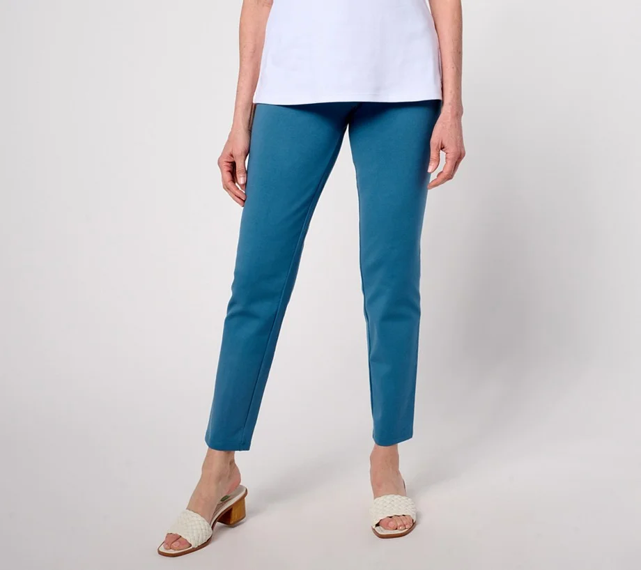 Women with Control Tummy Control 86/14 Regular Slim Leg Pants