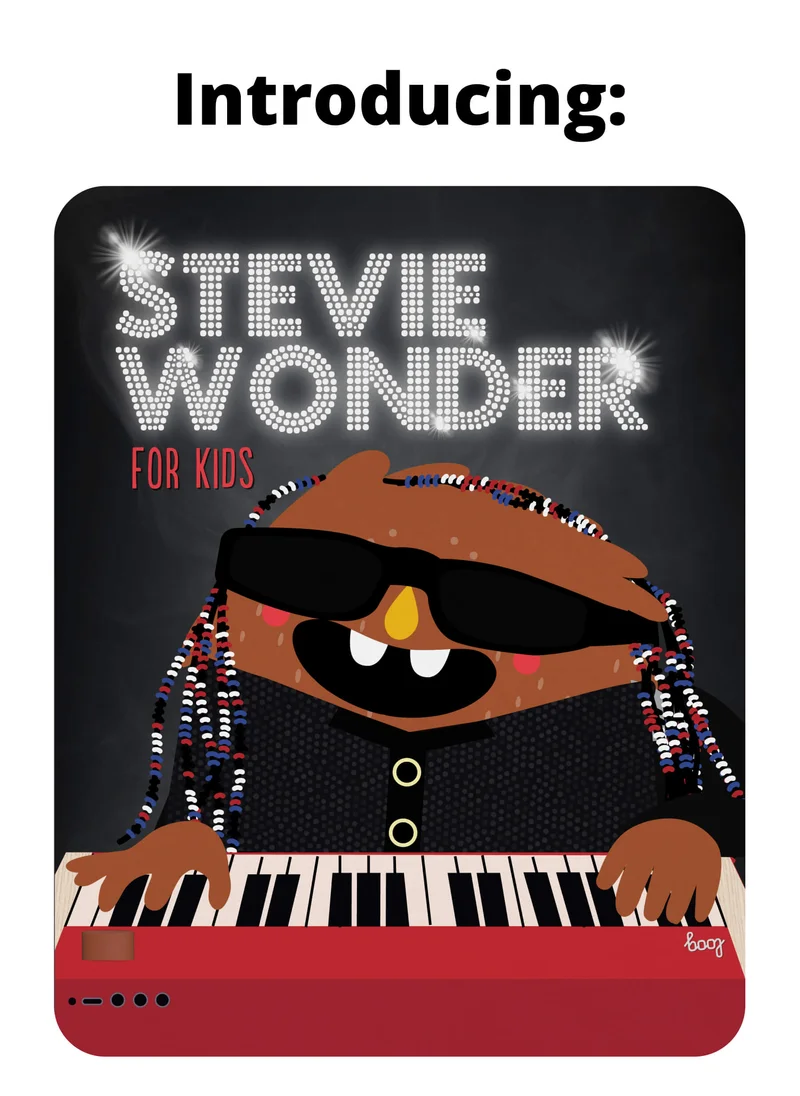 Introducing Stevie Wonder for kids
