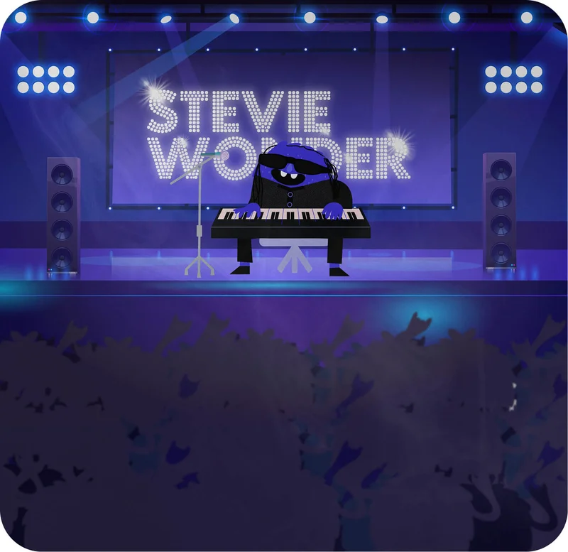 Stevie Wonder for kids