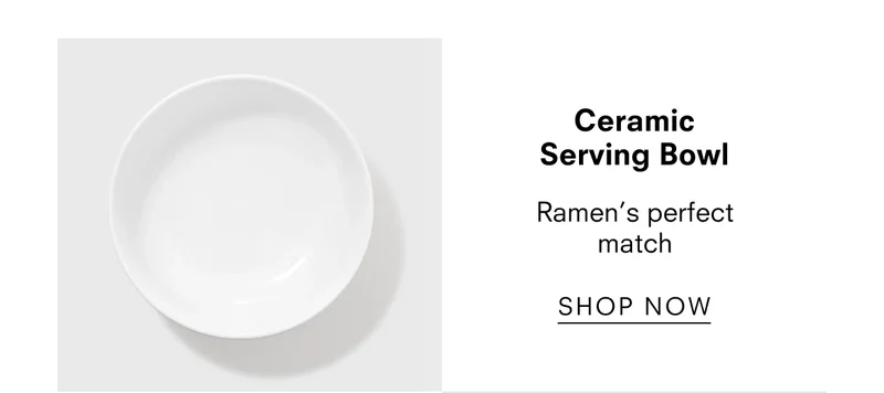 ceramic serving bowl