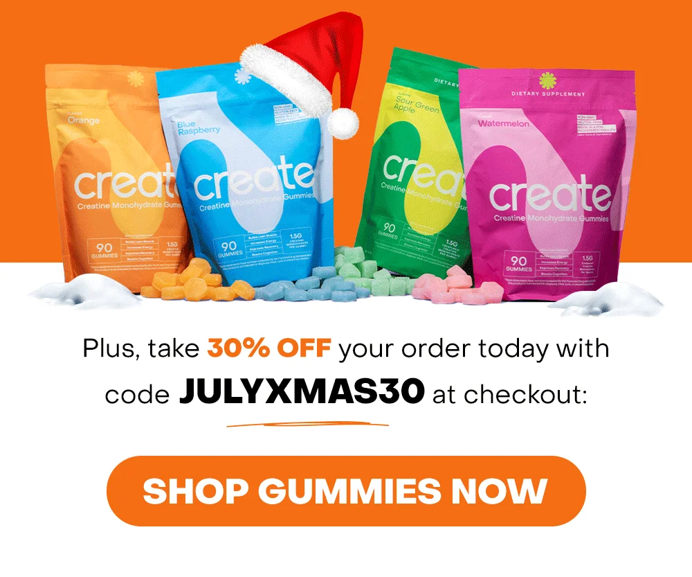 Celebrate Christmas In July with 30% off all gummies through this Sunday