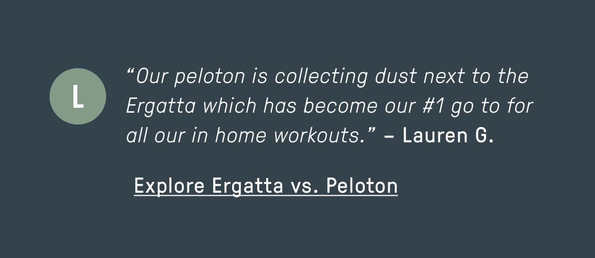 Ergatta vs the cometition