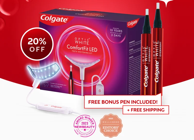 Colgate Optic White® ComfortFit LED Kit packshot