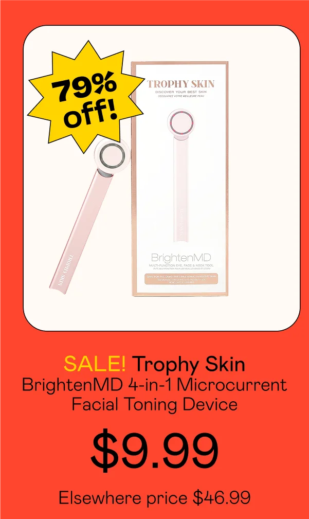 BrightenMD 4-in-1 Microcurrent Facial Toning Device