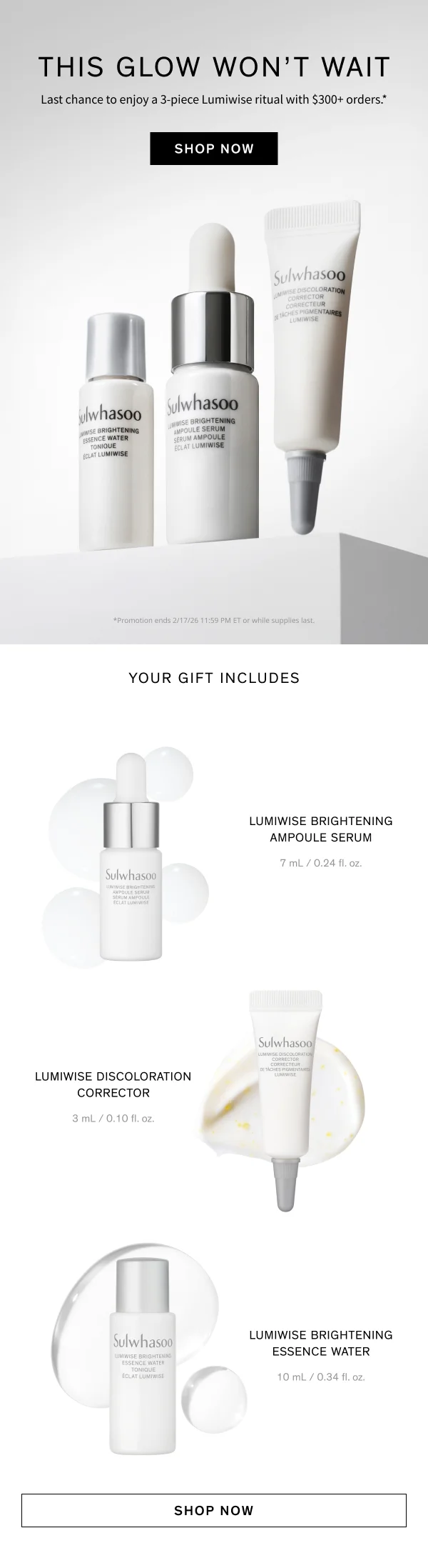 3-Piece Lumiwise Ritual