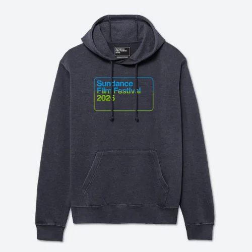 Image of Classic Collection Weathered Fleece Hoodie in SciFi, official 2026 Sundance Festival merch.