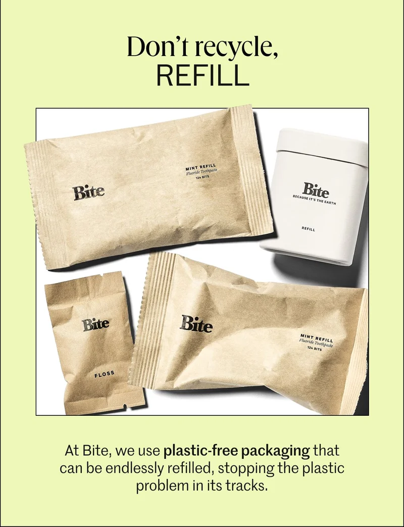 Don't recycle, refill.