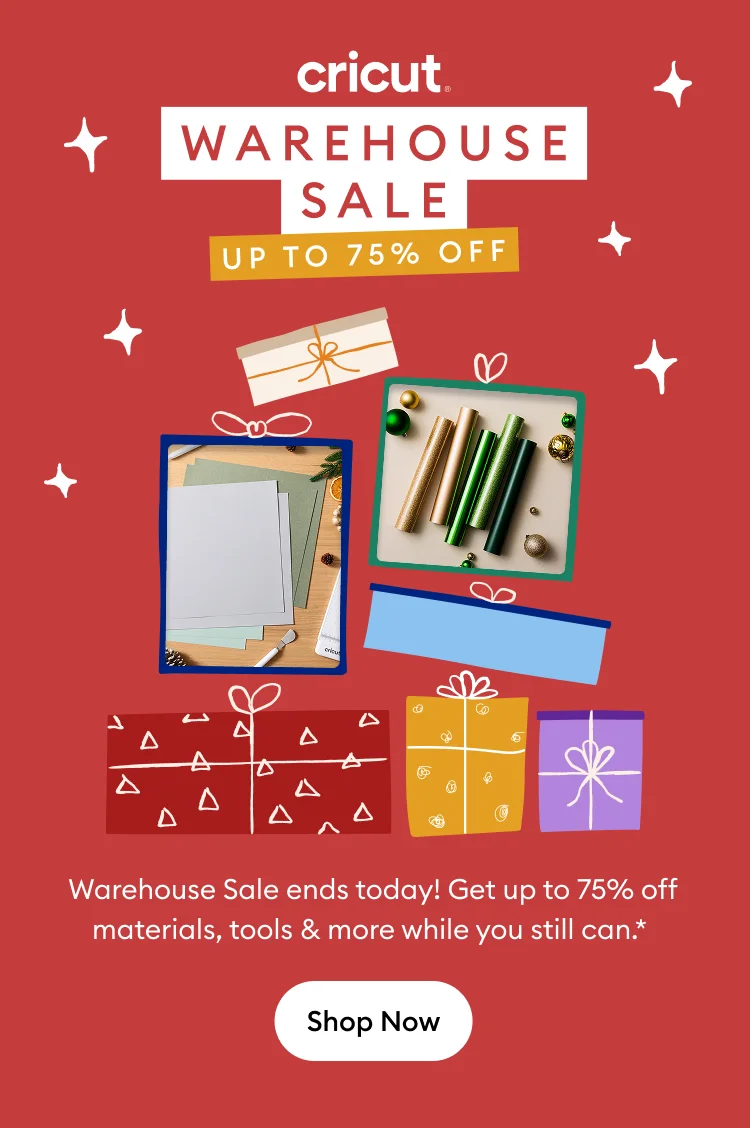 Warehouse Sale up to 75% off.