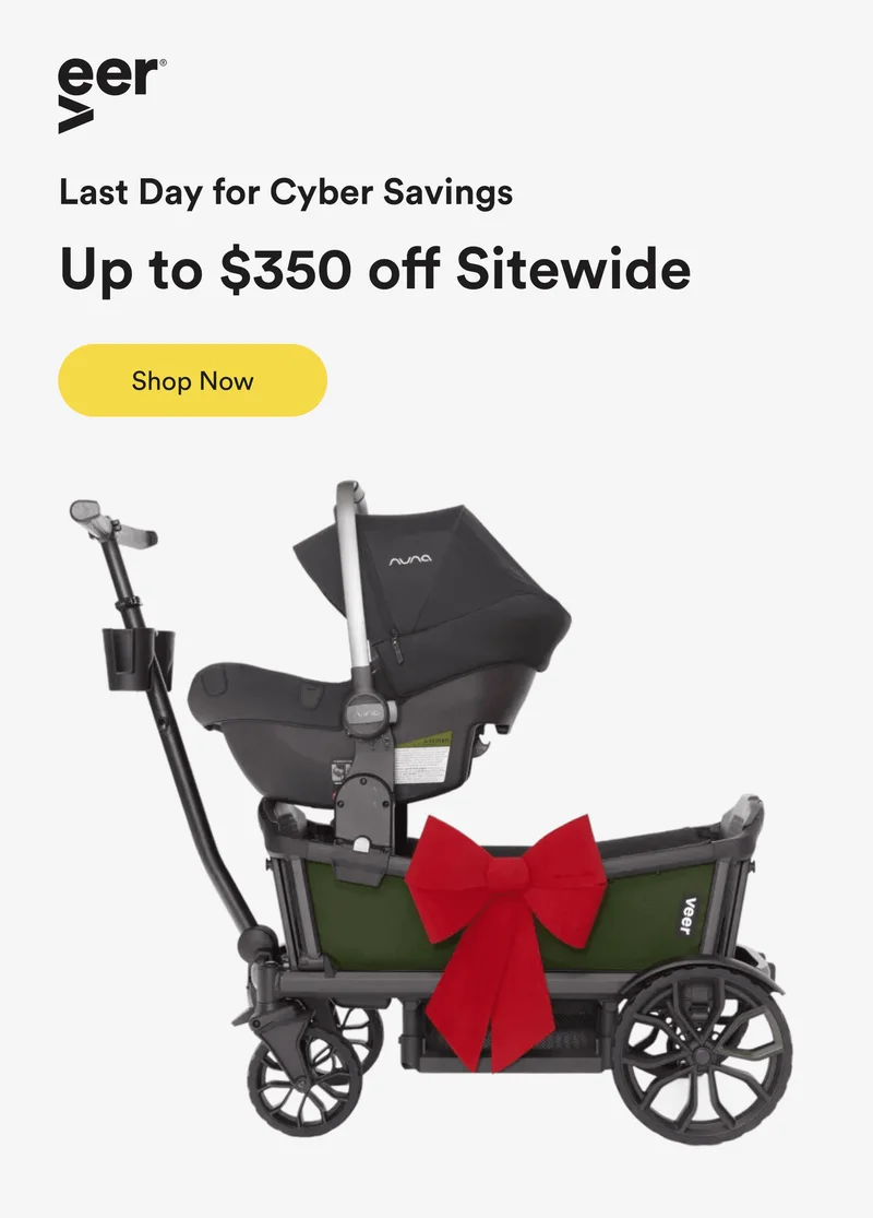 last day for cyber savings - up to $350 off sitewide - shop now