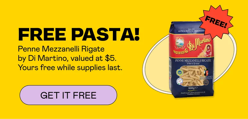 FREE PASTA! | GET IT FREE