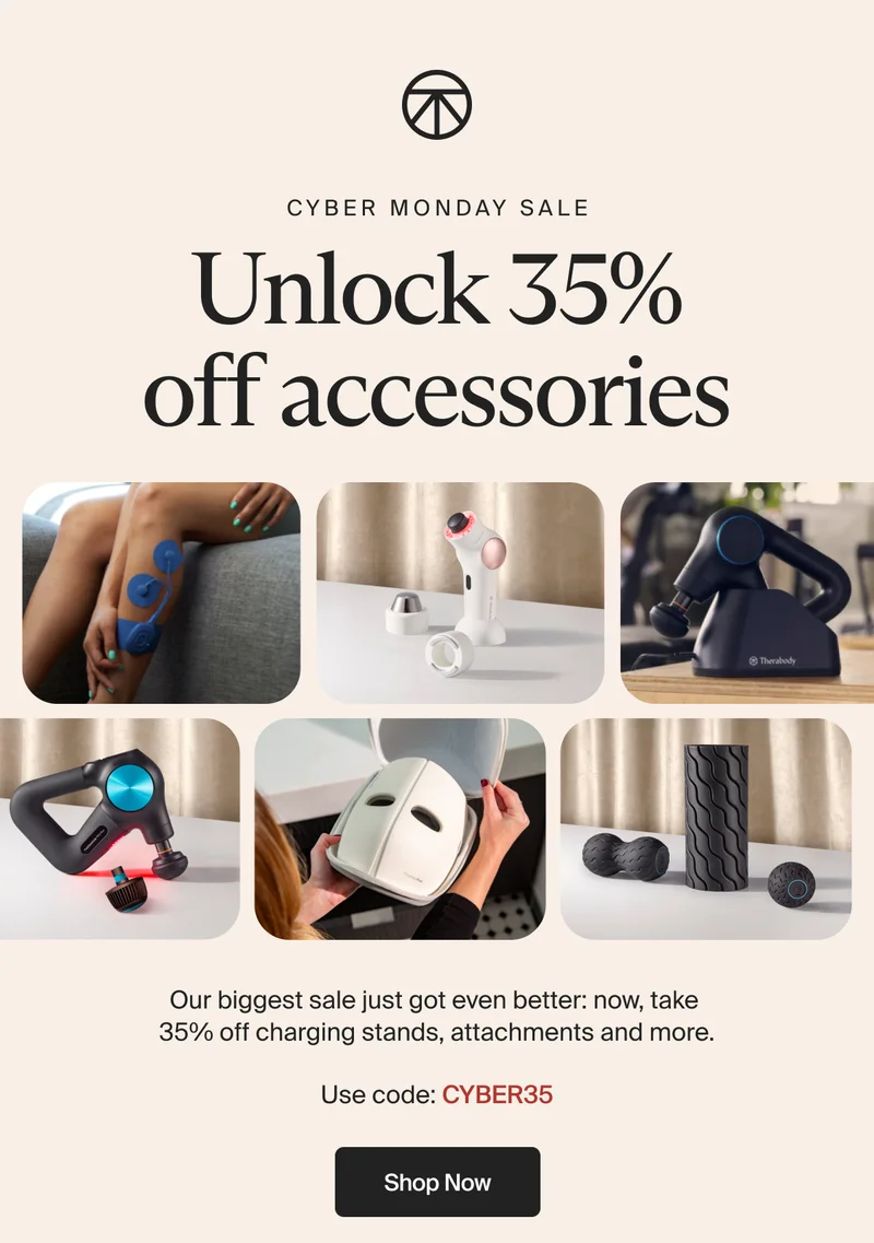 Cyber Monday Sale | Unlock 35% off accessories