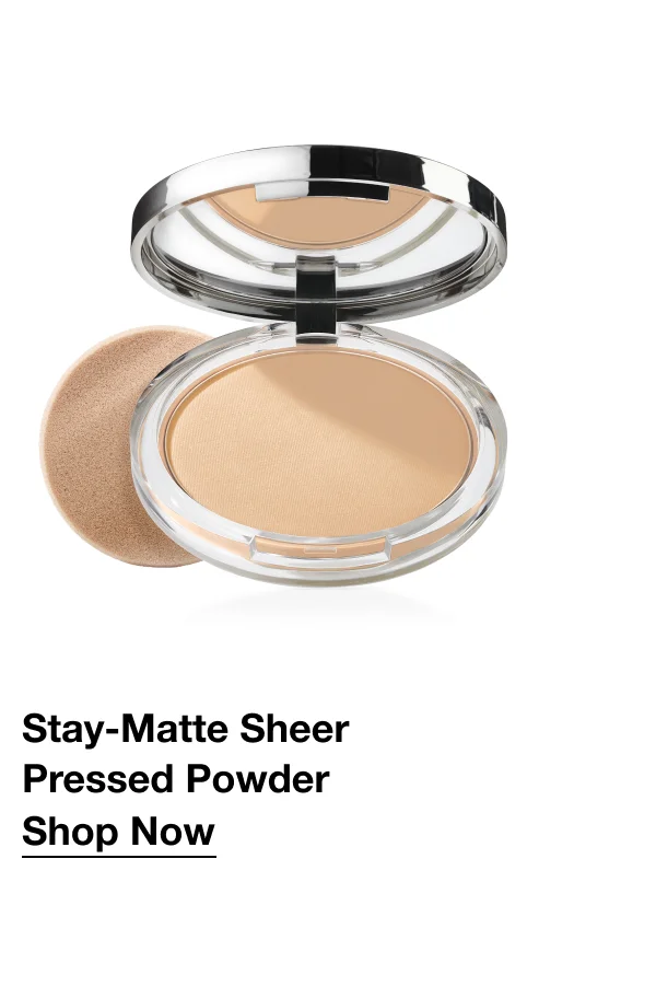 Stay-Matte Sheer Pressed Powder | Shop Now
