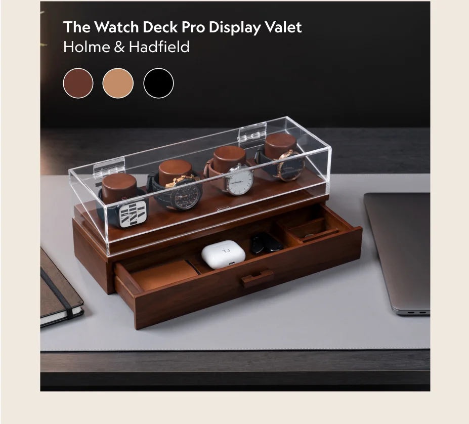 The Watch Deck Pro Display Valet