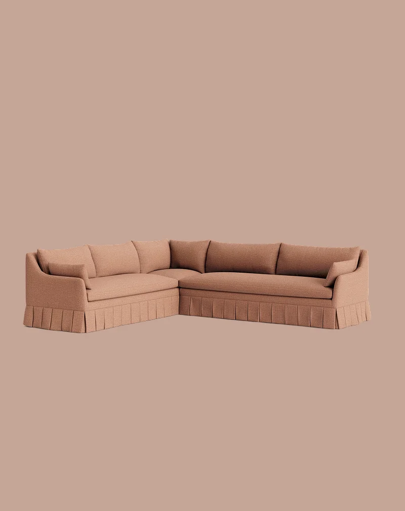 Shop Portola Pleated Corner Sectional